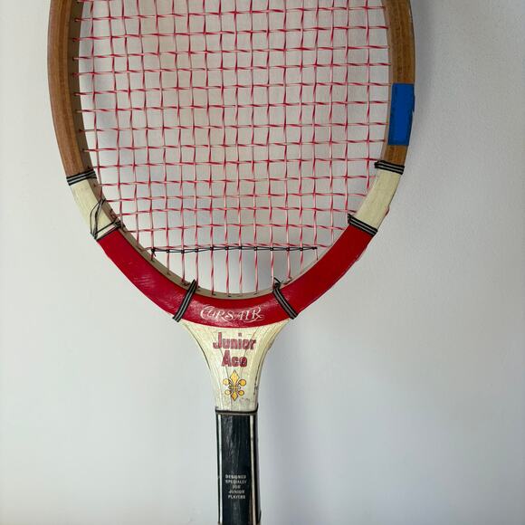 Vintage Wilson Cors Air Junior Aces Tennis Racket - Picture 3 of 7